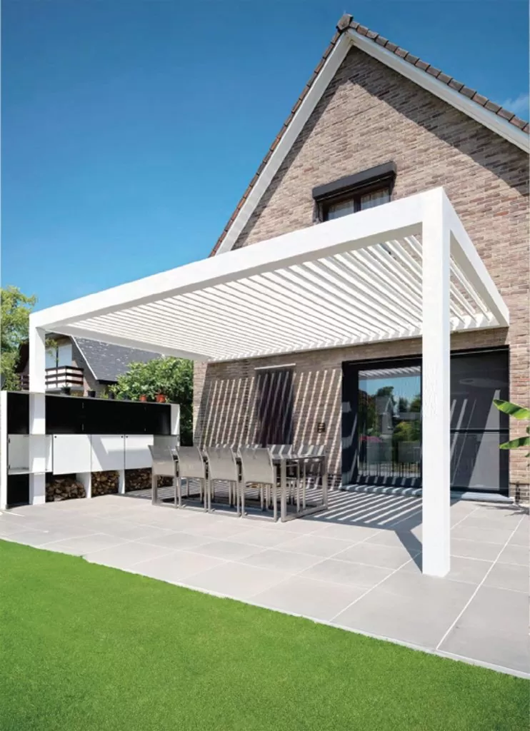 Louvered Pergola in St. Louis Metro Area