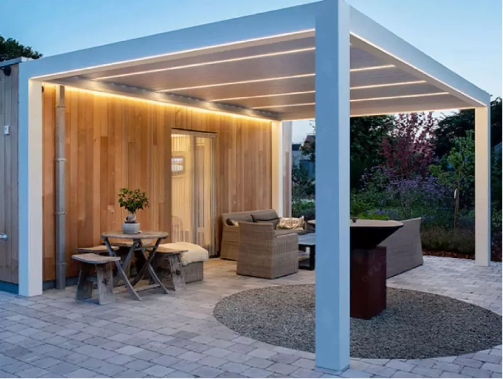 Louvered Pergola in St. Louis Metro Area